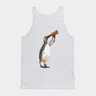 Penguin with Telescope Tank Top